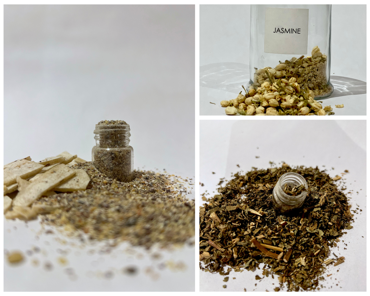 JASMINE, PATCHOULI, COPAL