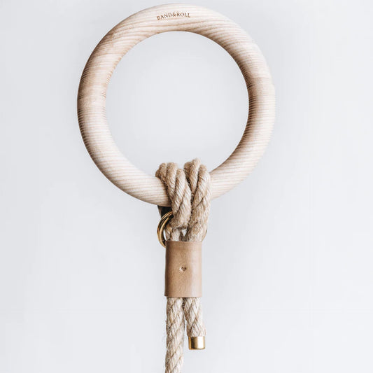 Rope leash ring