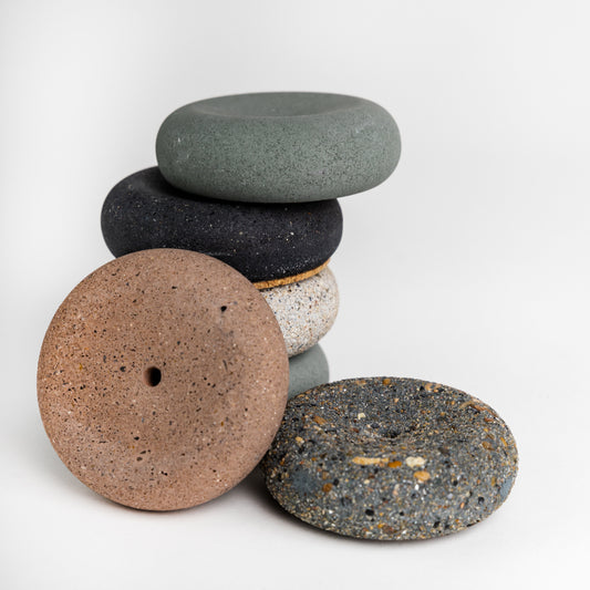 Small Pebble Incense Holder