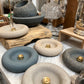 Concrete Incense Holder Disc