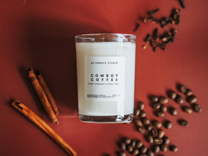 COWBOY COFFEE CANDLE  LH Candle STUDIO