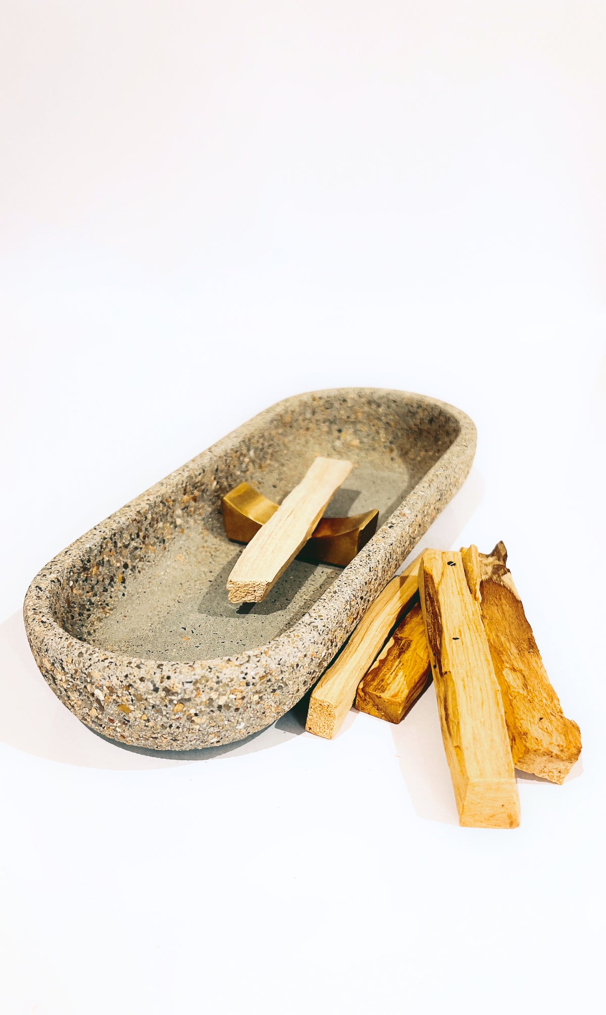 Oval Palo Santo Holder