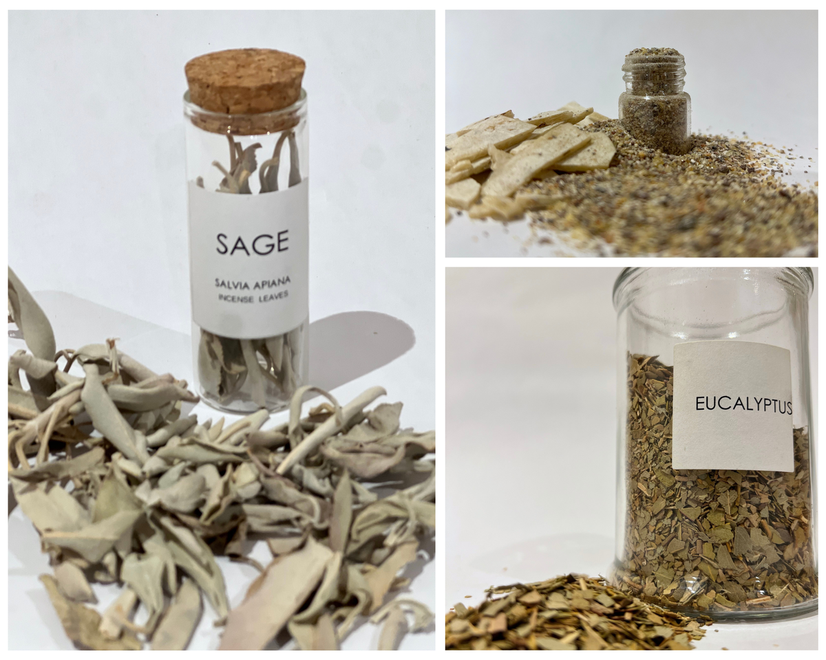 SAGE, EUCALYPTUS, COPAL