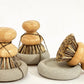 WOOD SCRUB BRUSH NO CONCRETE DISH