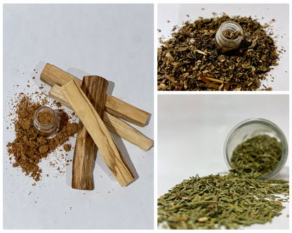 PALO SANTO, CEDAR, PATCHOULI