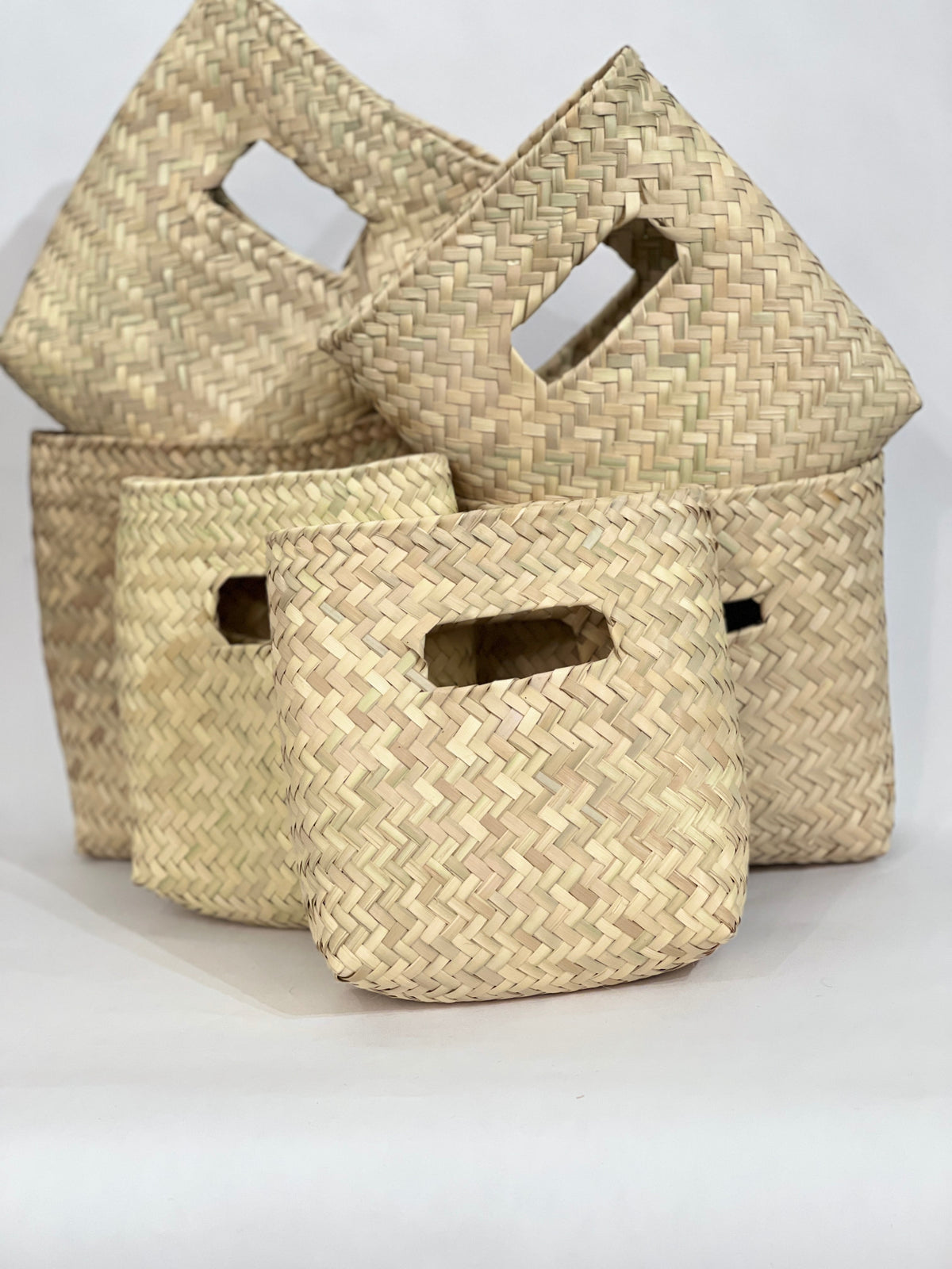 WOVEN PALMA BAG