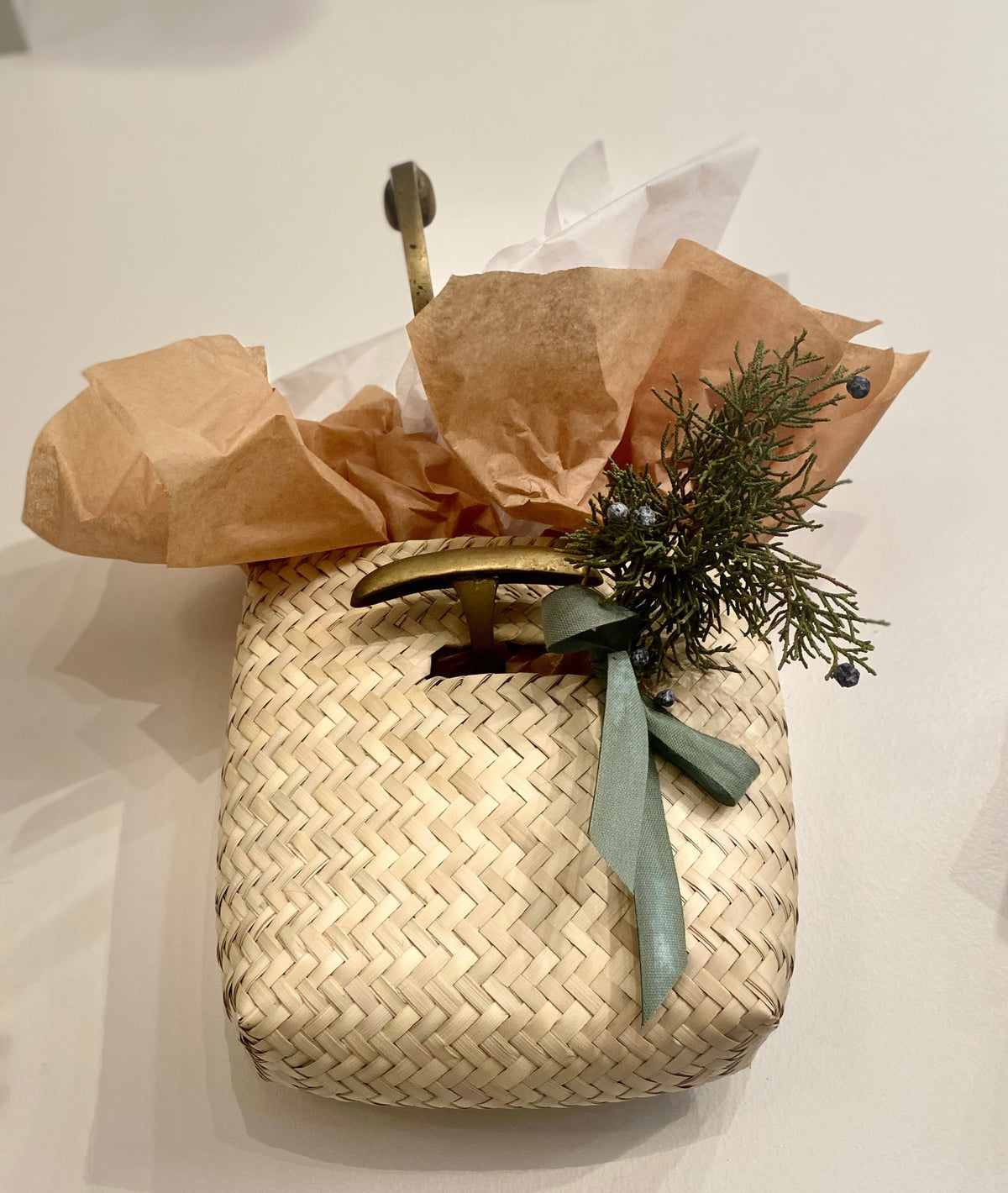 WOVEN PALMA BAG