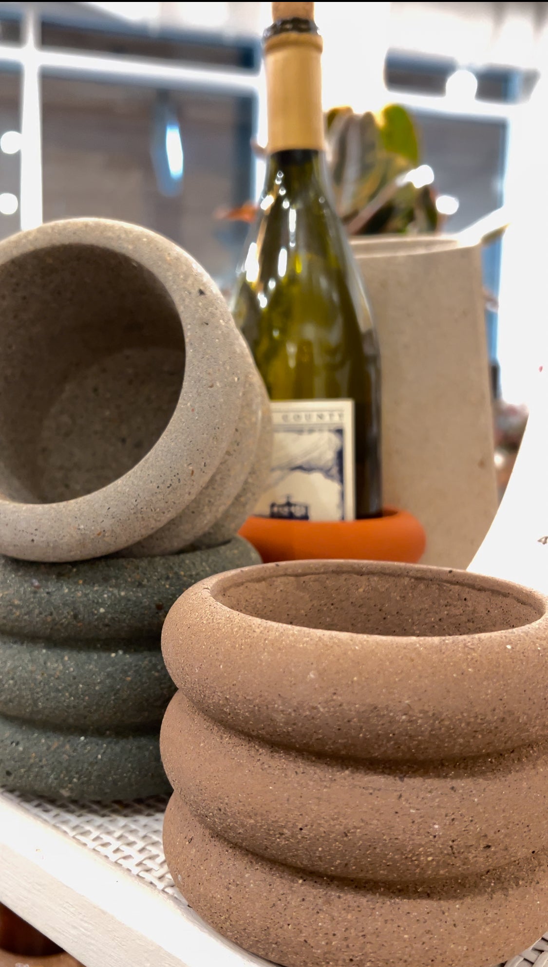 Concrete Wine Chiller