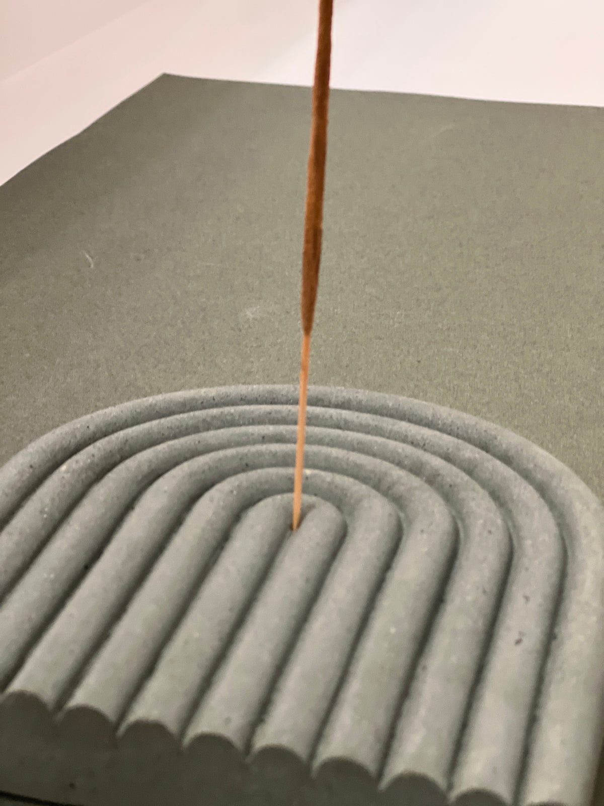 Concrete Arch Incense Holder