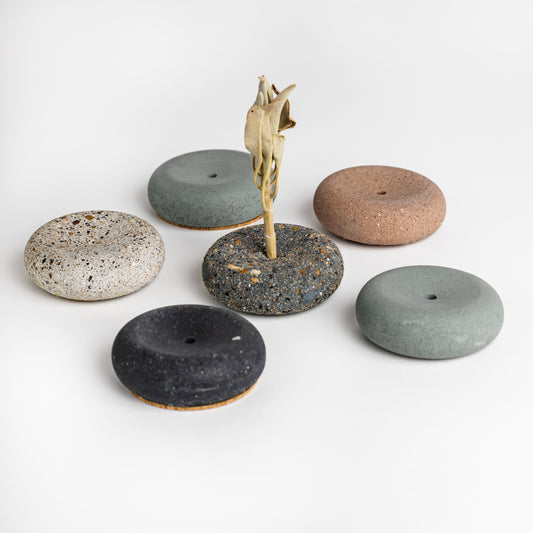 Small Pebble Incense Holder