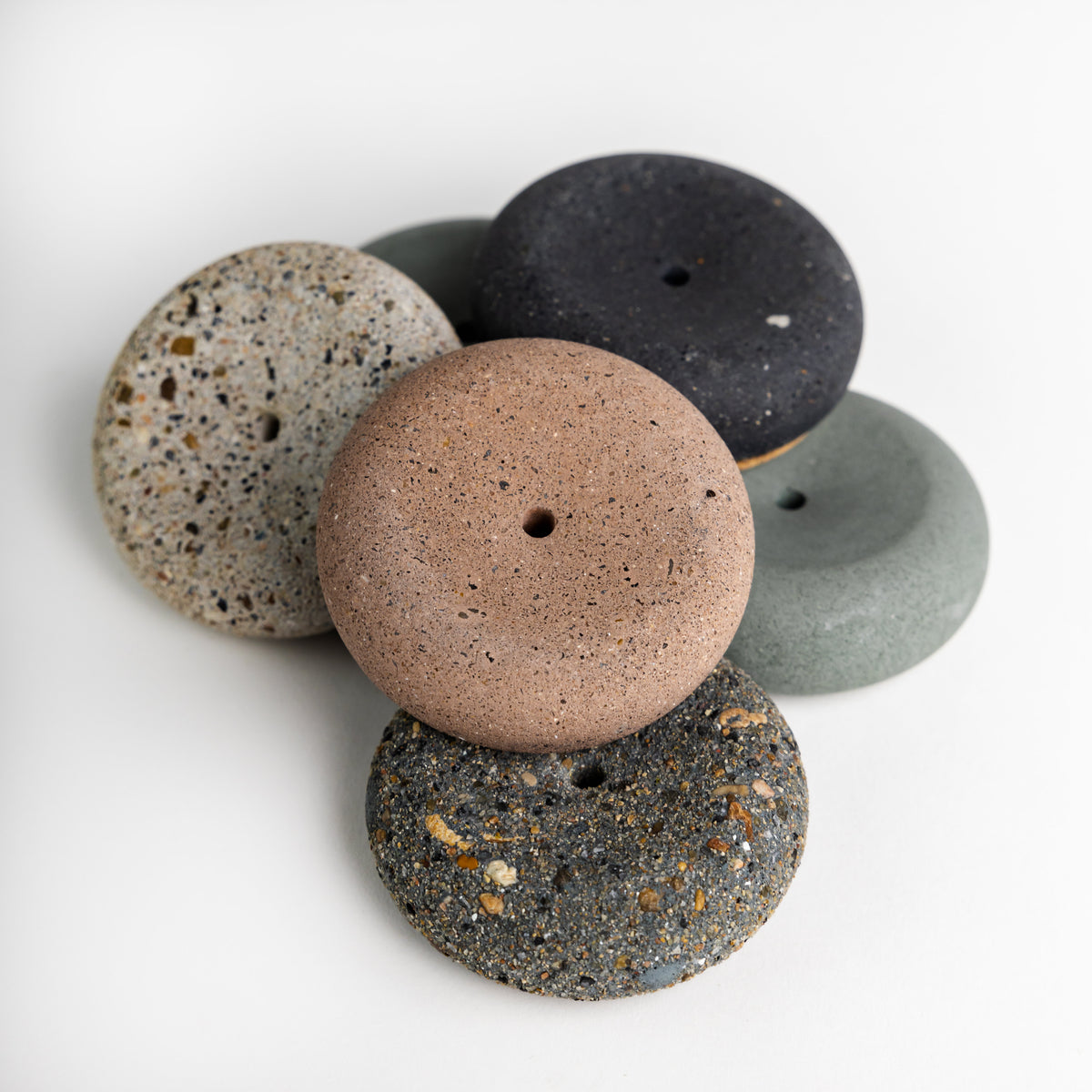 Small Pebble Incense Holder
