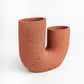 U Shape Concrete Vase