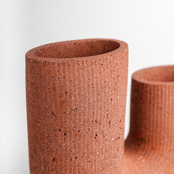 U Shape Concrete Vase