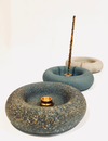 Concrete Incense Holder Disc