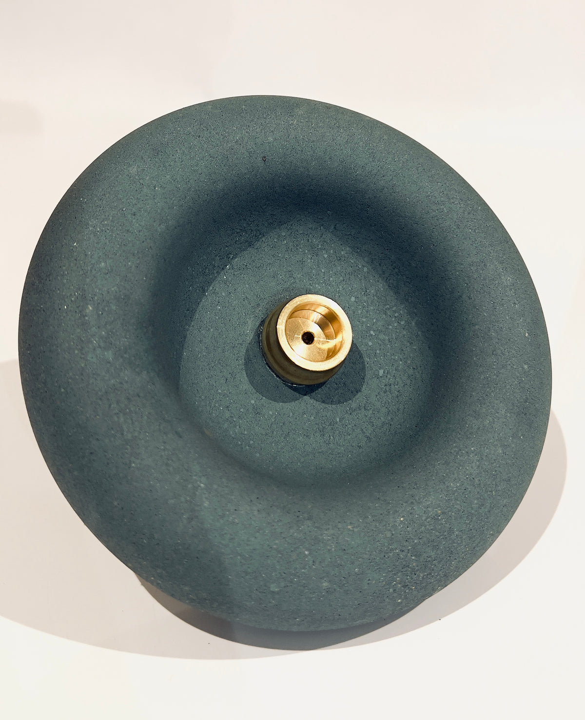 Concrete Incense Holder Disc