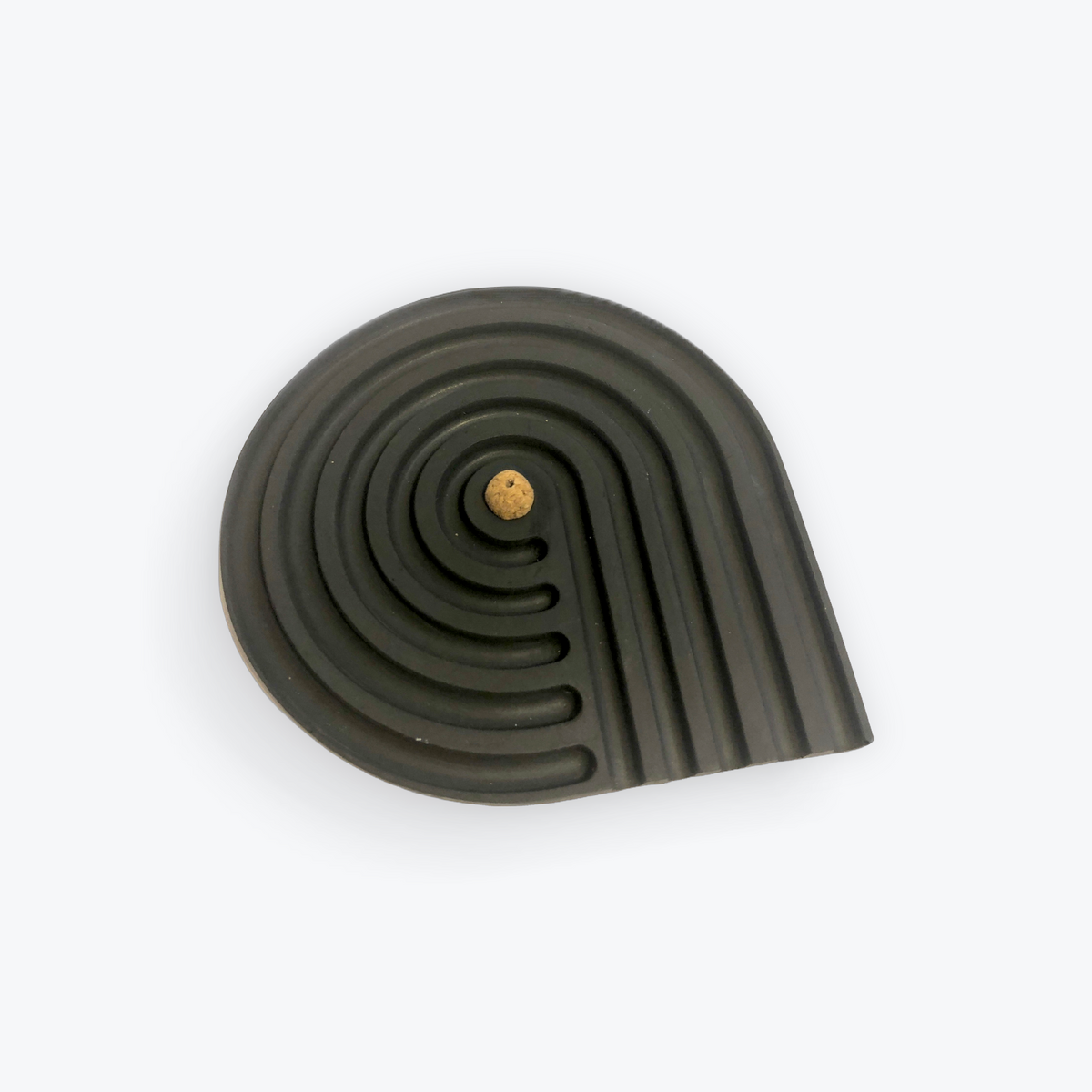 Concrete Spiral Incense Holder
