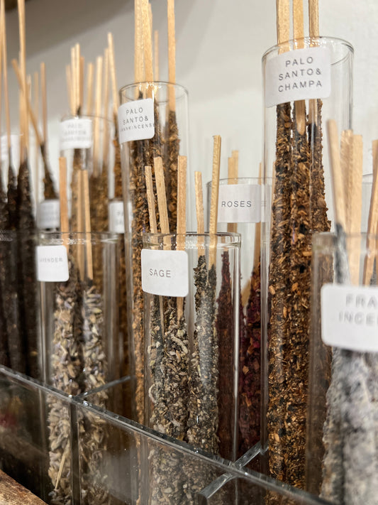 10 Handmade Incense Sticks