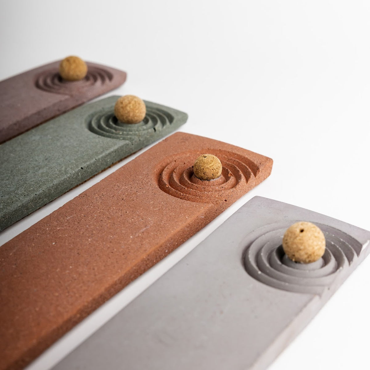 Concrete Long Incense Burner