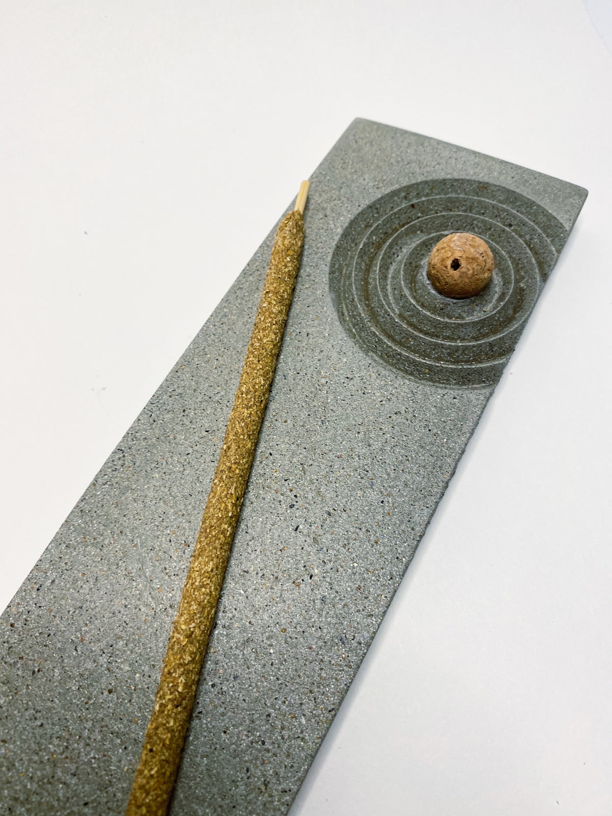 Concrete Long Incense Burner