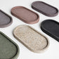 Concrete Oval Tray