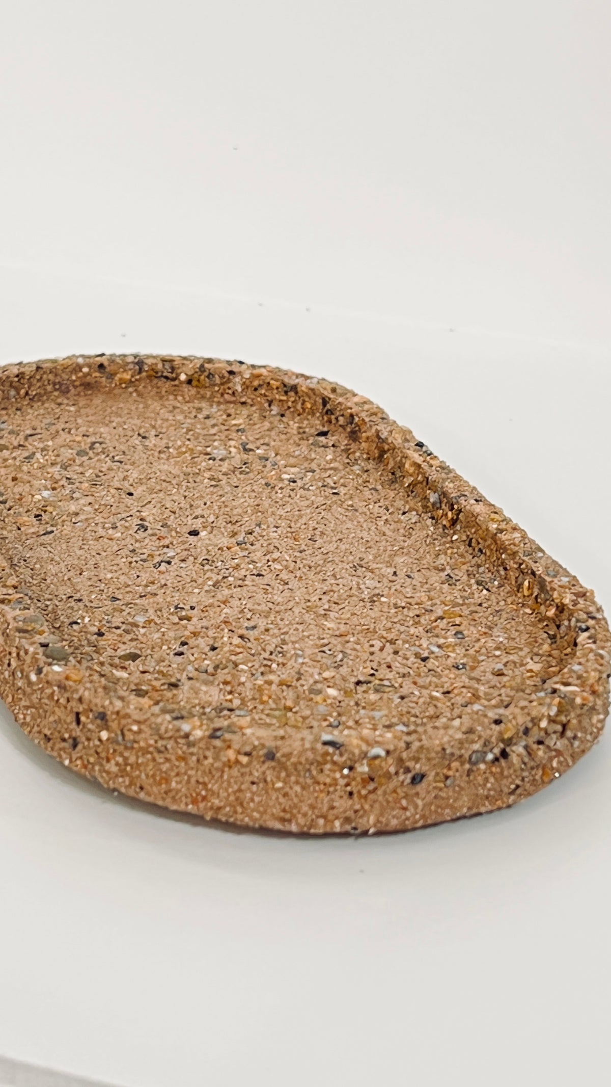 Concrete Oval Tray
